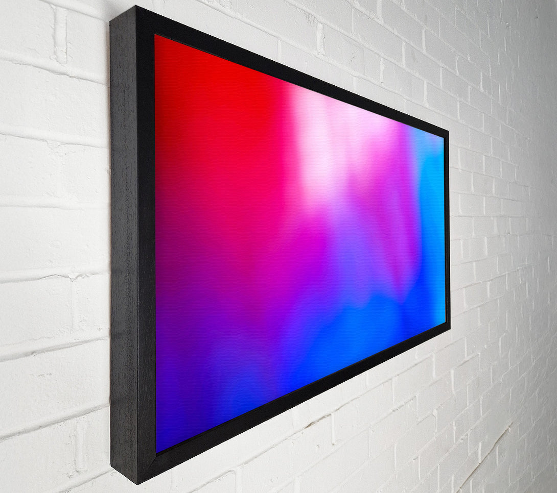  A Canvas Print of Colour Melt Canvas Art