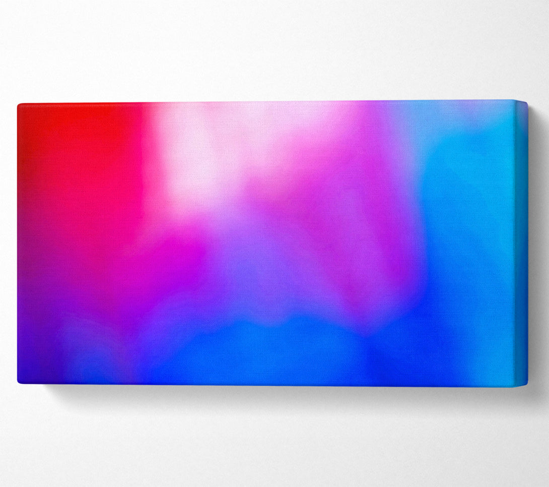  A Canvas Print of Colour Melt Canvas Art