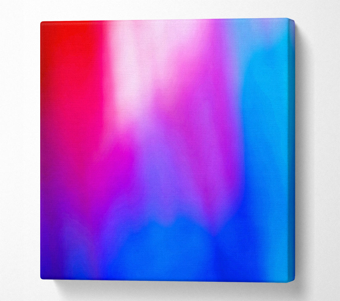  A Canvas Print of Colour Melt Canvas Art