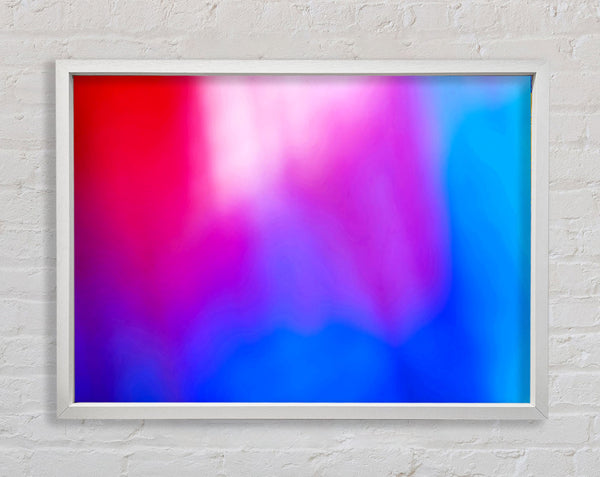 Colour Melt Framed Print