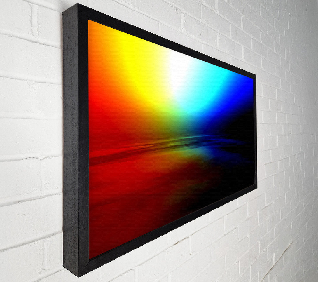  A Canvas Print of Colours Of The Rainbow Canvas Print