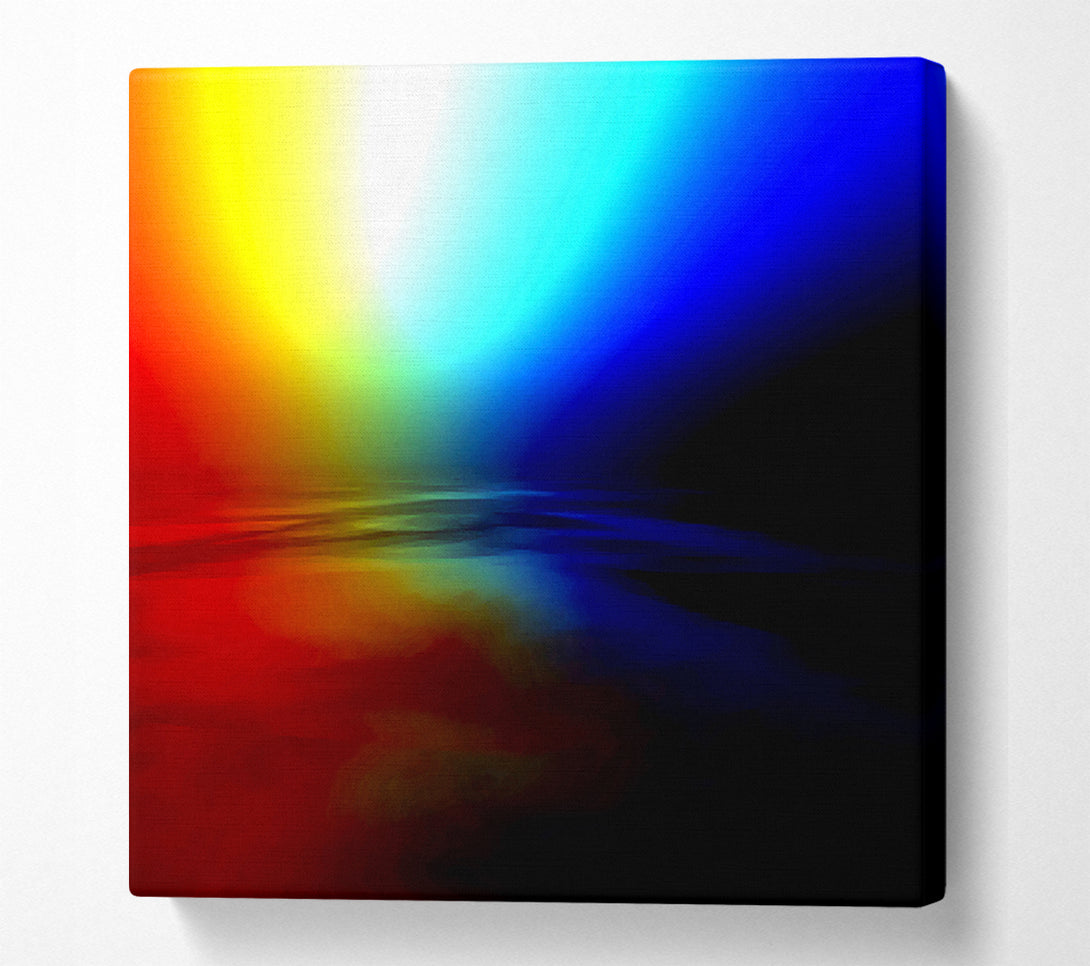  A Canvas Print of Colours Of The Rainbow Canvas Print