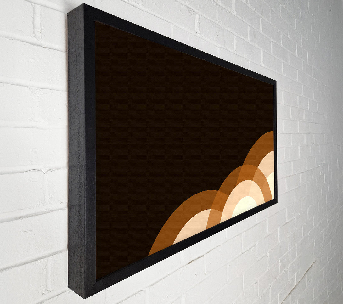  A Canvas Print of Concentric Circles Canvas Art