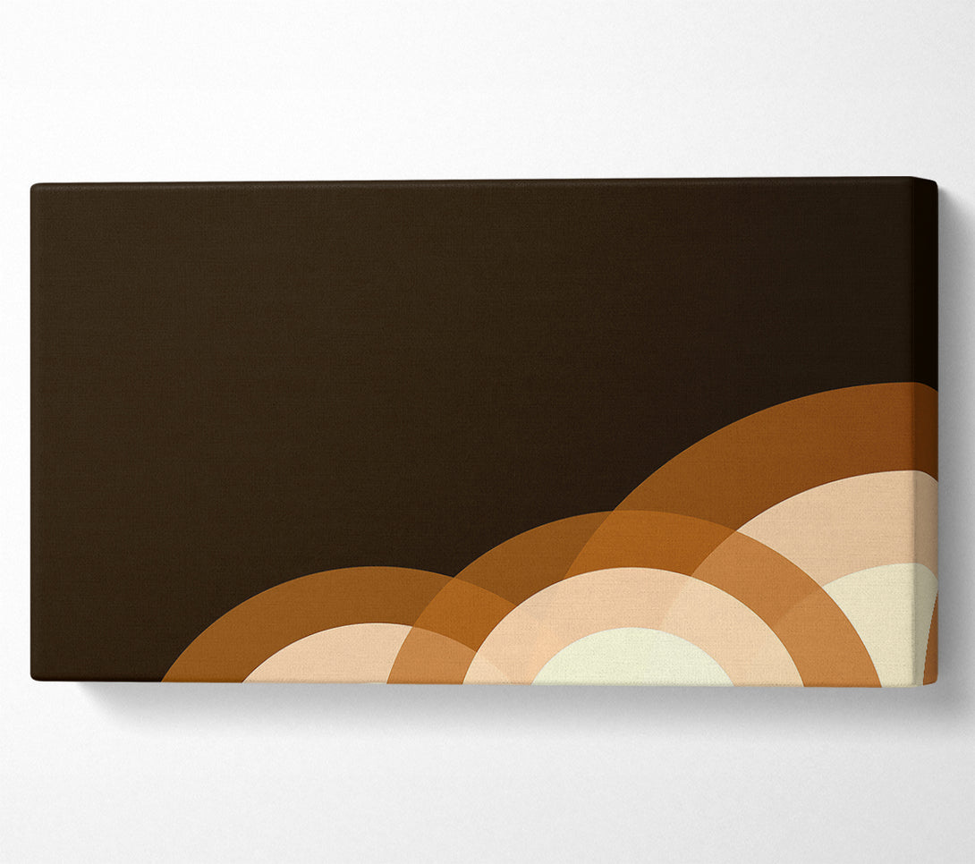  A Canvas Print of Concentric Circles Canvas Art