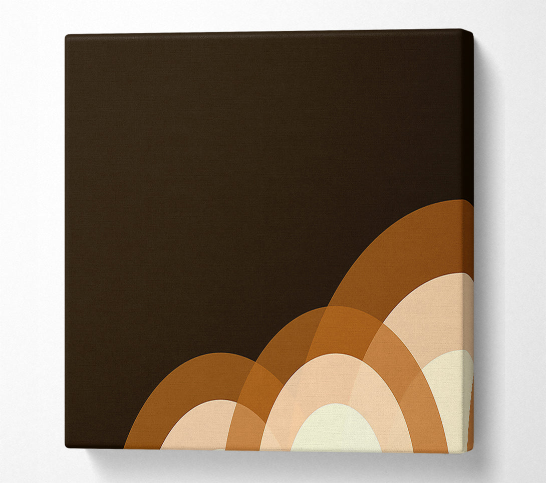  A Canvas Print of Concentric Circles Canvas Art