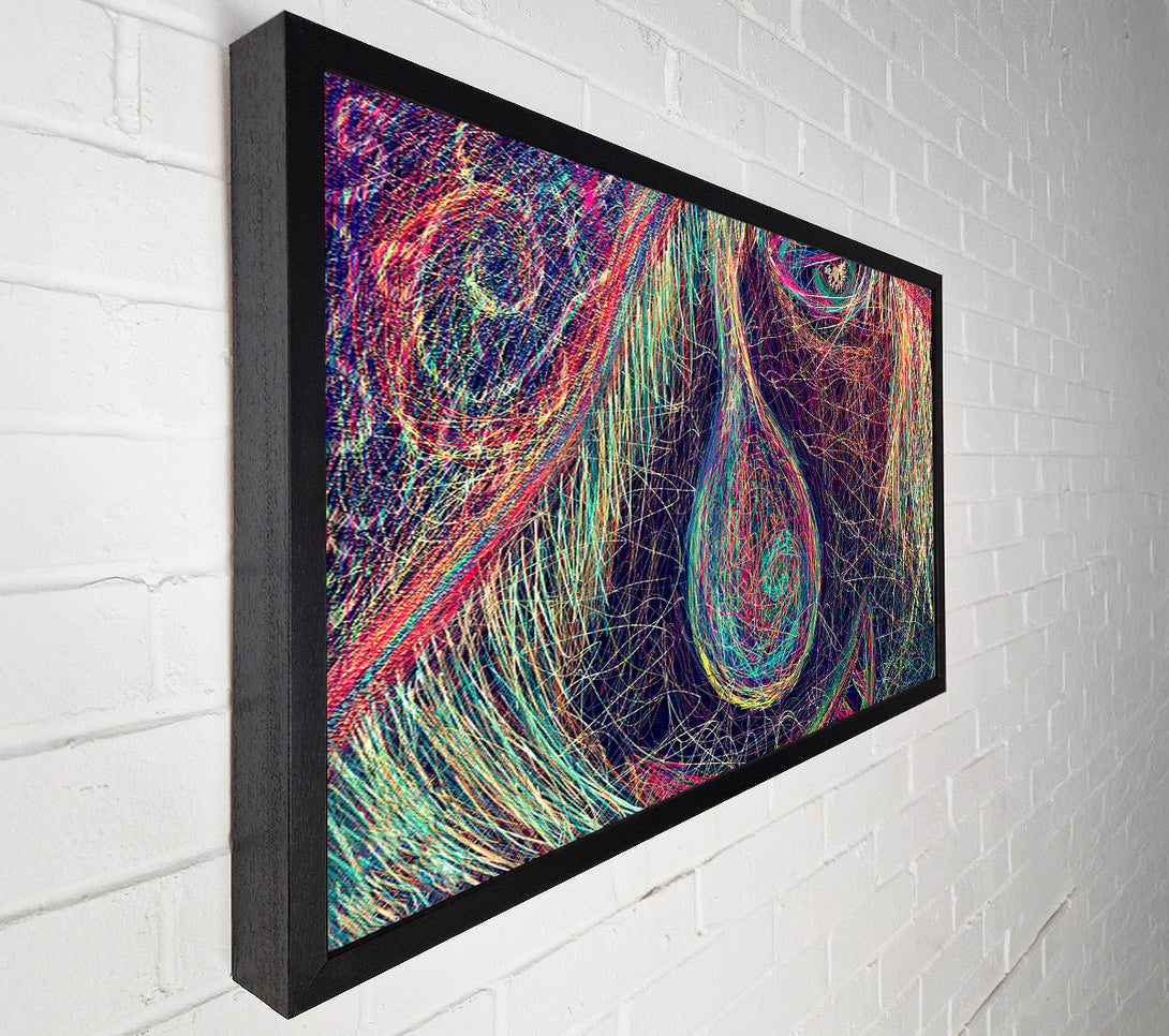  A Canvas Print of Creativity Of Life Canvas Print