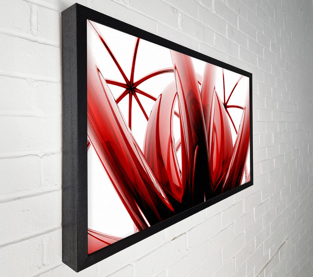  A Canvas Print of Crimson Glass Canvas Art