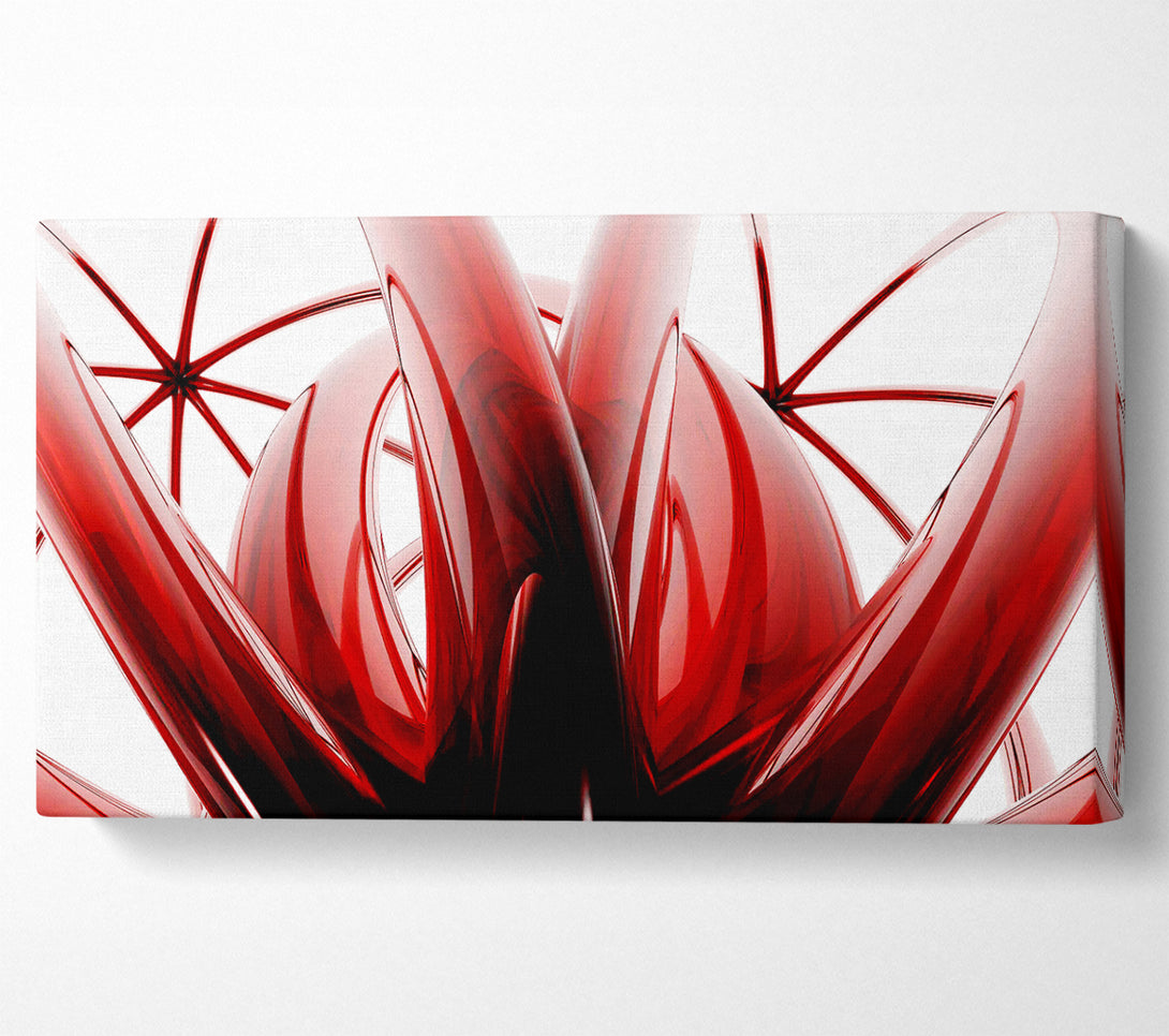  A Canvas Print of Crimson Glass Canvas Art