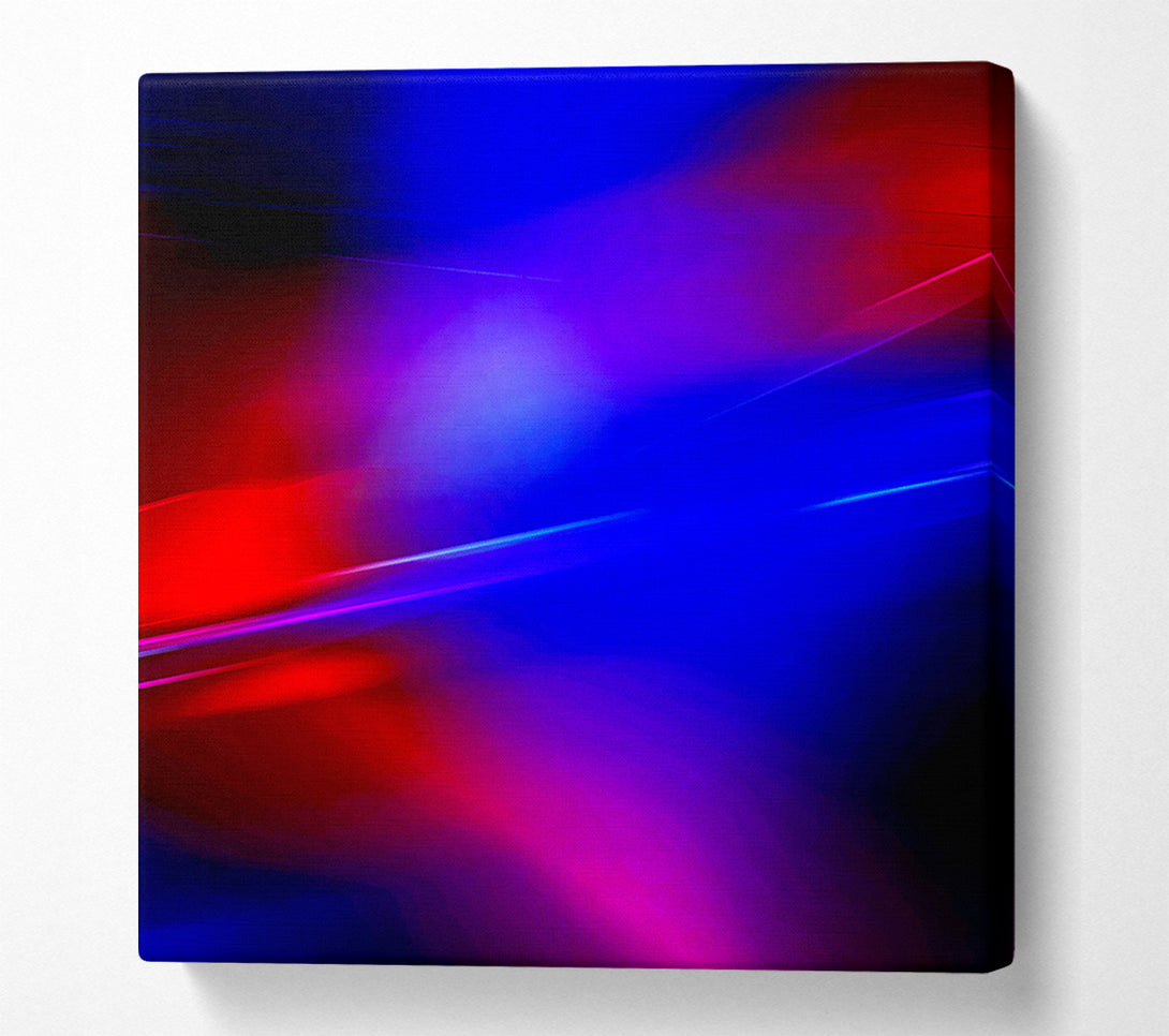  A Canvas Print of Crossing The Line Canvas Wall Art