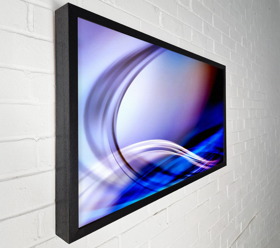  A Canvas Print of Curves Of Light Canvas Wall Art