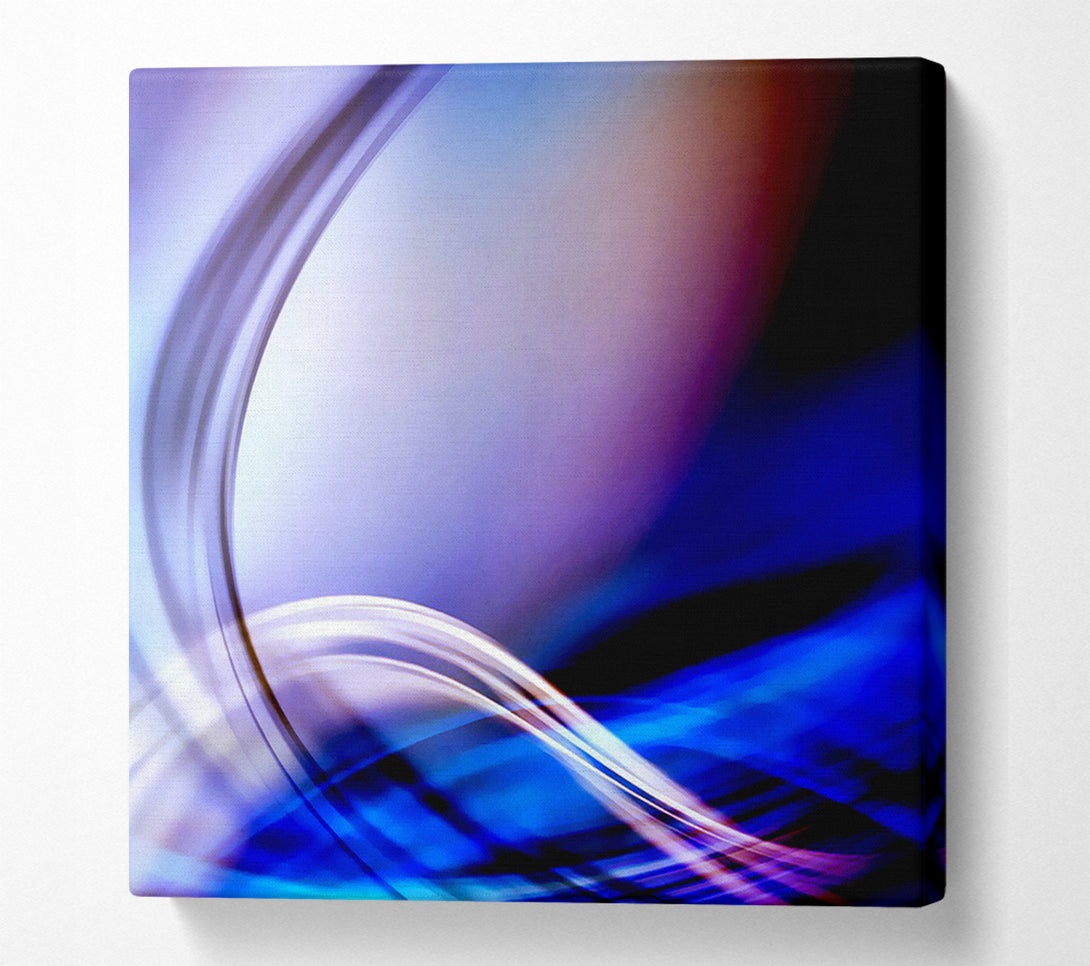  A Canvas Print of Curves Of Light Canvas Wall Art