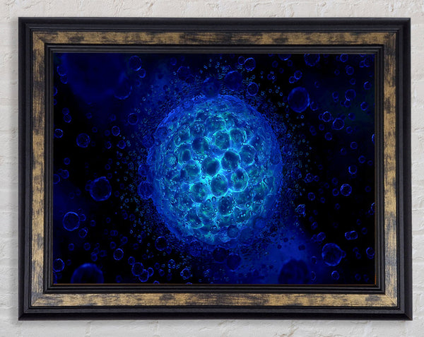 Deep Under The Ocean Framed Print