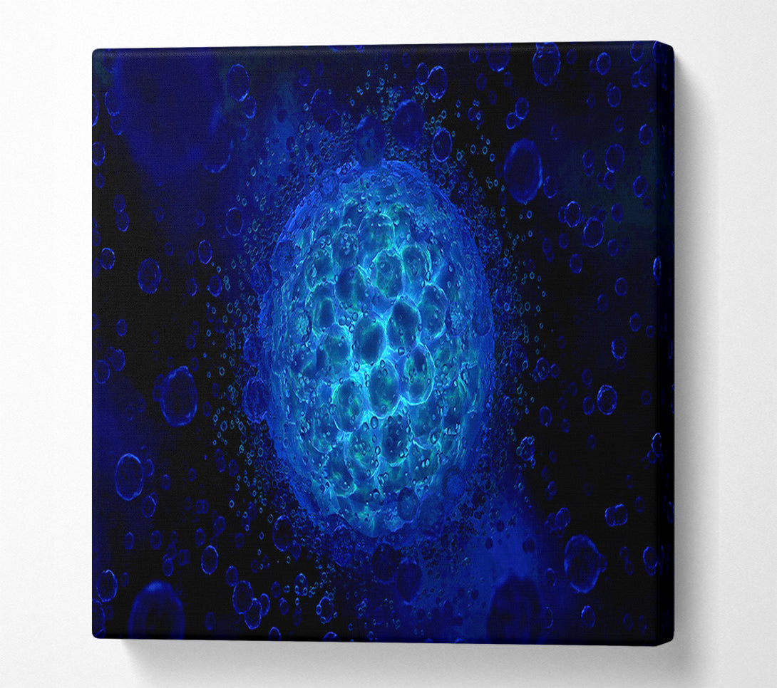  A Canvas Print of Deep Under The Ocean Canvas Wall Art
