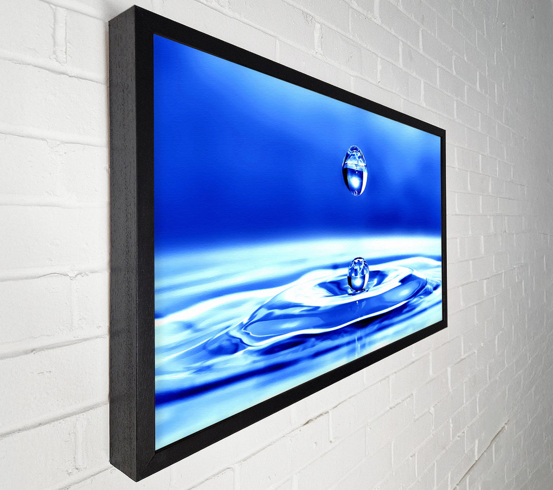  A Canvas Print of Droplet Twin Canvas Print