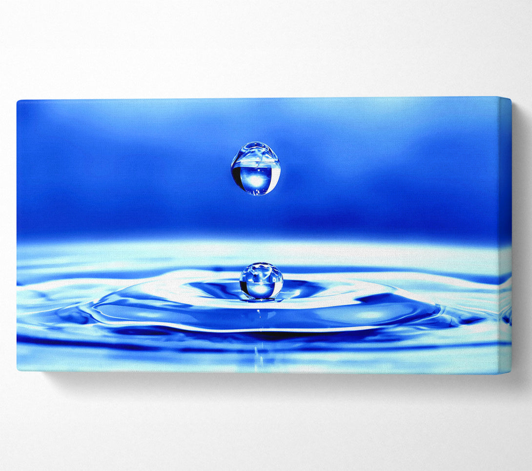  A Canvas Print of Droplet Twin Canvas Print