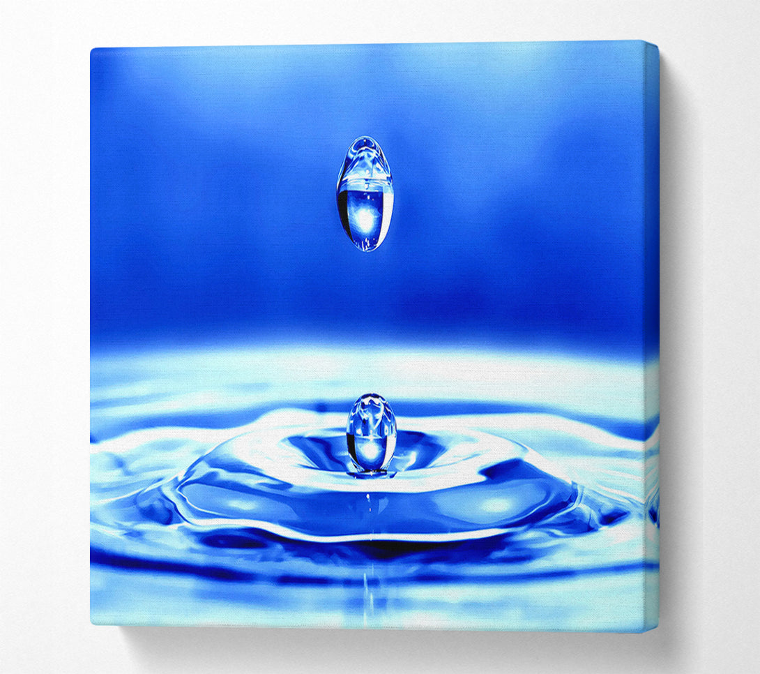  A Canvas Print of Droplet Twin Canvas Print