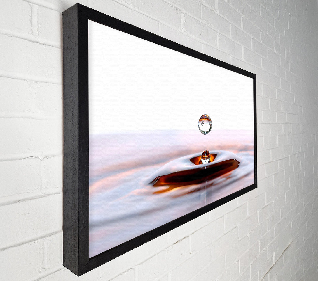 A Canvas Print of Liquid Droplet Canvas Wall Art