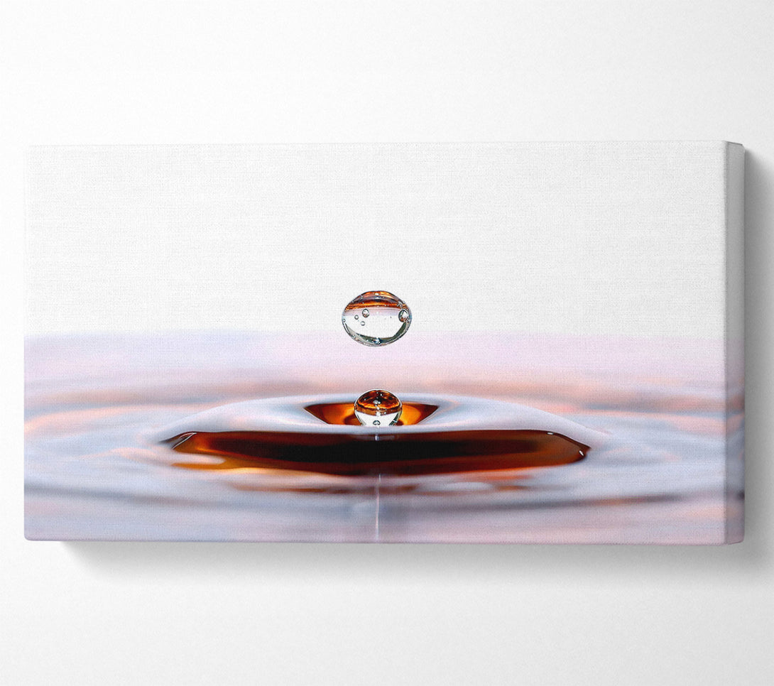  A Canvas Print of Liquid Droplet Canvas Wall Art