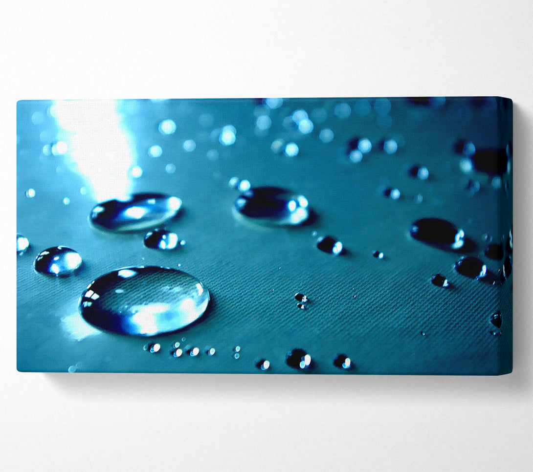  A Canvas Print of Drops Of Water Canvas Print