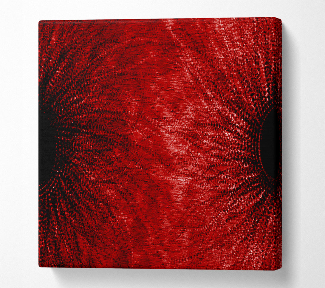  A Canvas Print of Duo Red Canvas Wall Art