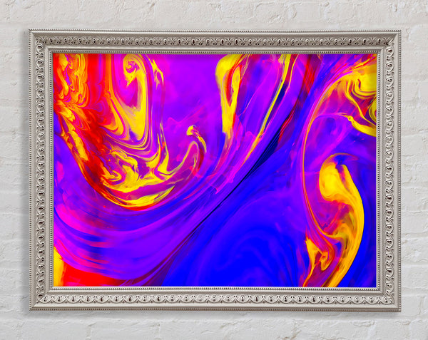 Energy Lines Framed Print