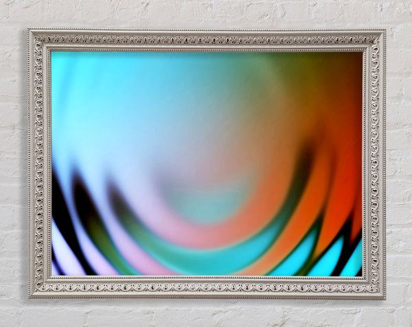 Energy Ripples Framed Print