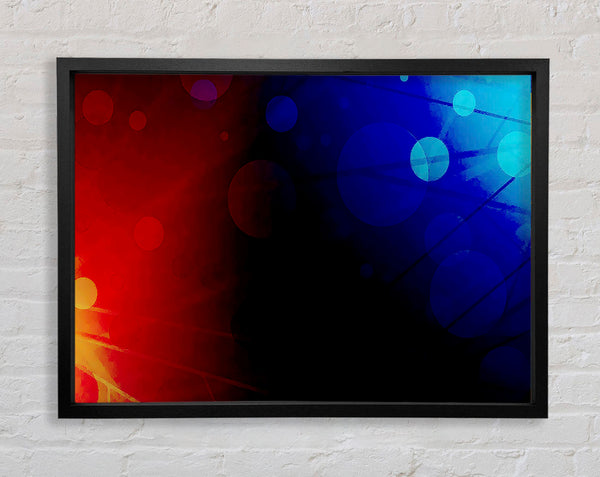 Fire And Water Framed Print