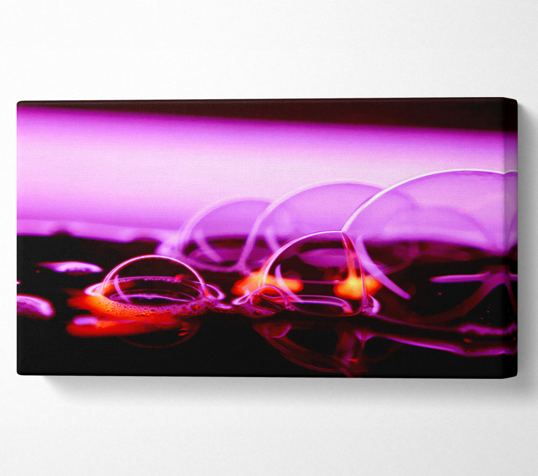  A Canvas Print of Fire Bubbles Canvas Art