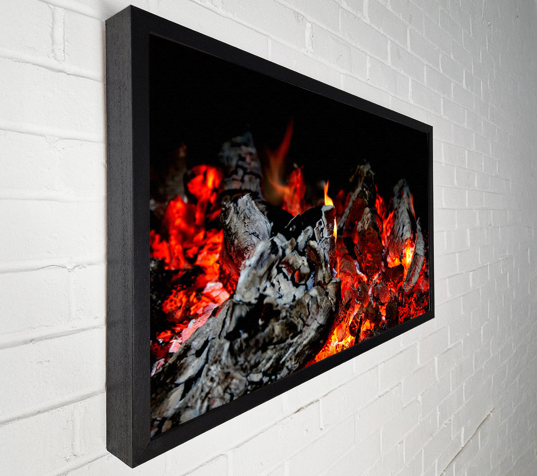  A Canvas Print of Fire Canvas Wall Art