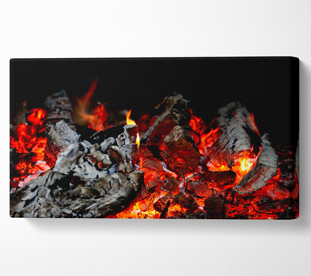  A Canvas Print of Fire Canvas Wall Art