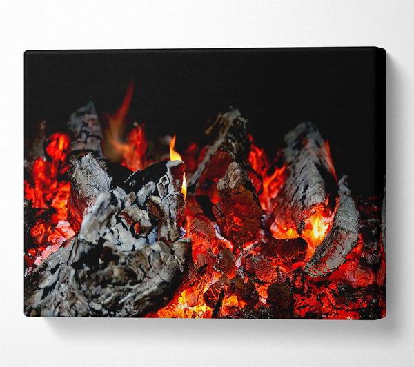  A Canvas Print of Fire Canvas Wall Art