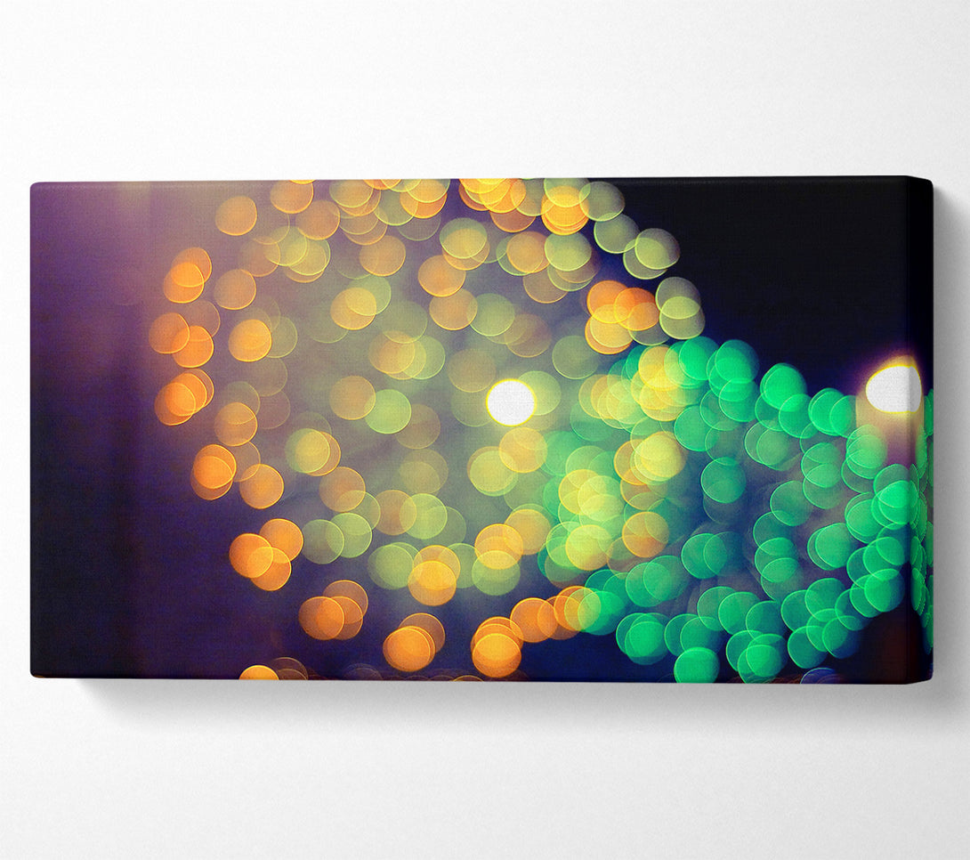  A Canvas Print of Fireworks Of Light Canvas Print