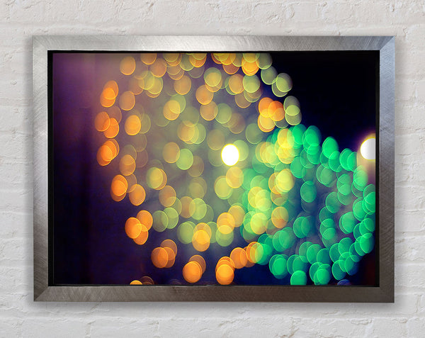 Fireworks Of Light Framed Print