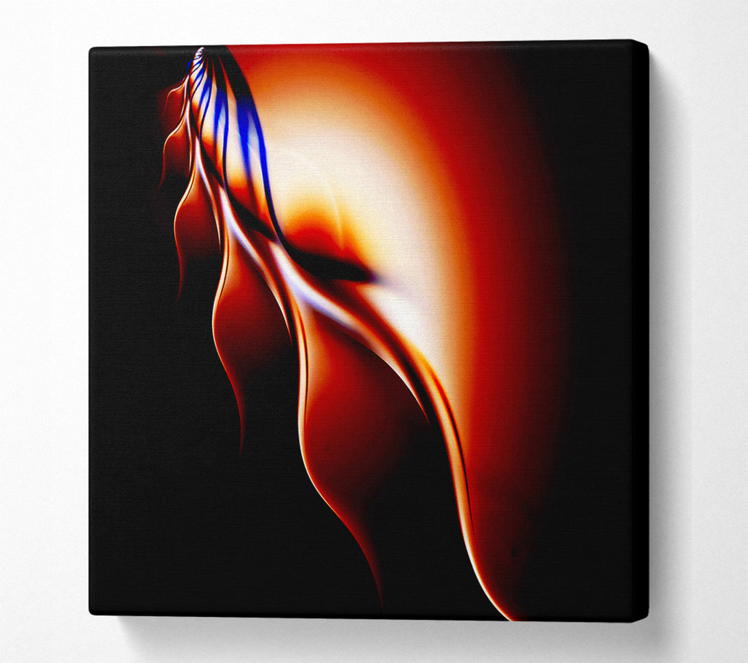  A Canvas Print of Flames Of Passion Canvas Wall Art