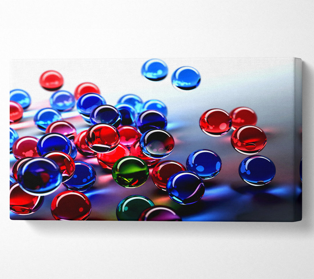  A Canvas Print of Floating Bubbles Canvas Art