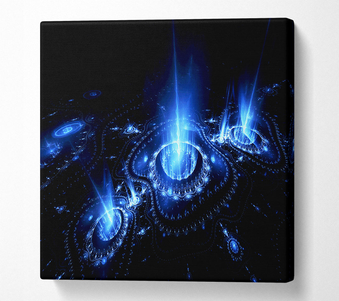  A Canvas Print of From Another Planet Canvas Wall Art
