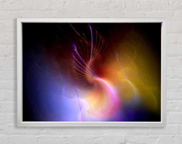 Galaxy Of Colours Framed Print