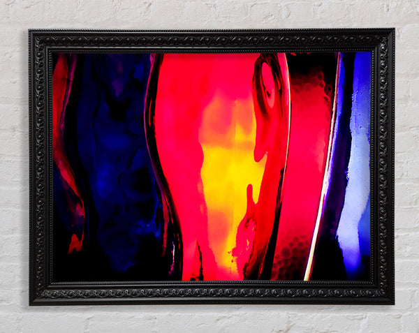 Glass Rainbow Framed Print