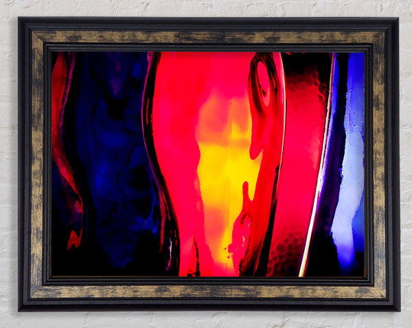 Glass Rainbow Framed Print