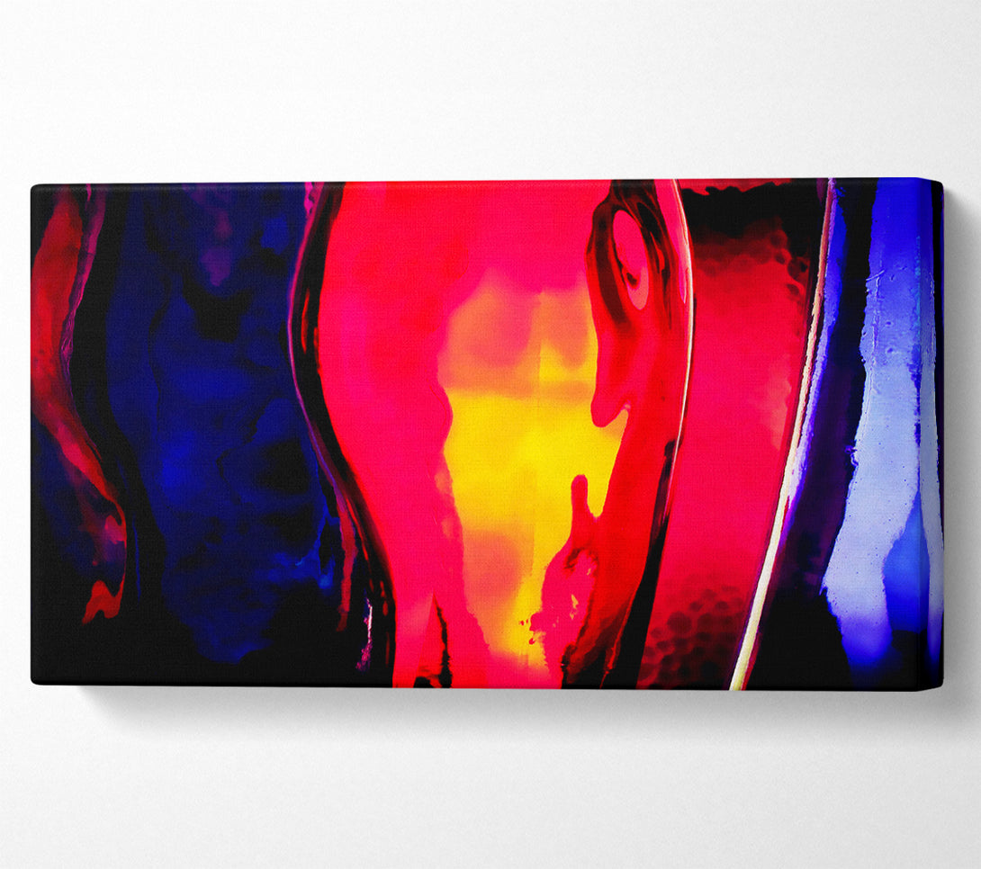  A Canvas Print of Glass Rainbow Canvas Print