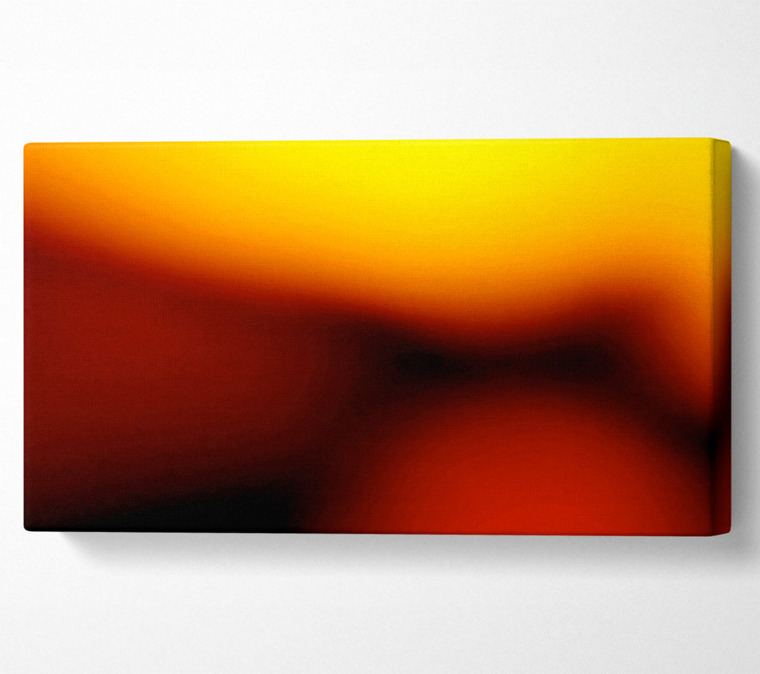  A Canvas Print of Golden Sun Canvas Art