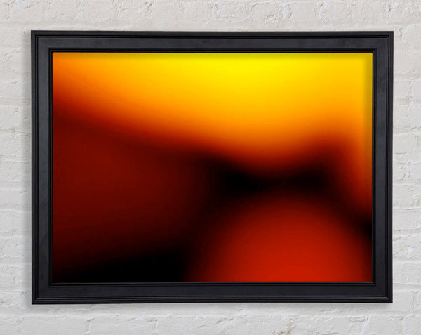 Golden Sun Framed Print