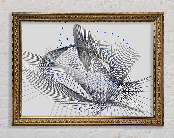 Graphical Equals Framed Print