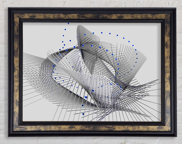 Graphical Equals Framed Print