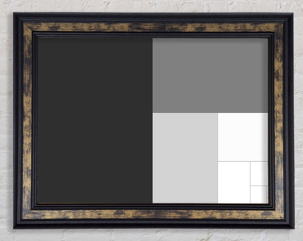Gray Framed Print