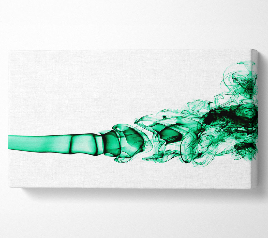  A Canvas Print of Green Celebration Canvas Wall Art