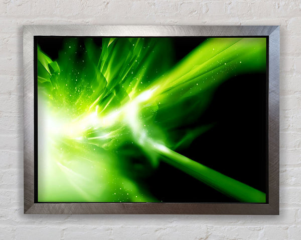 Green Infusion Framed Print