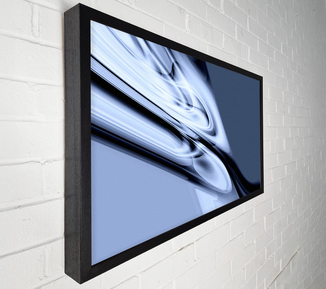  A Canvas Print of Grey Silk Canvas Print