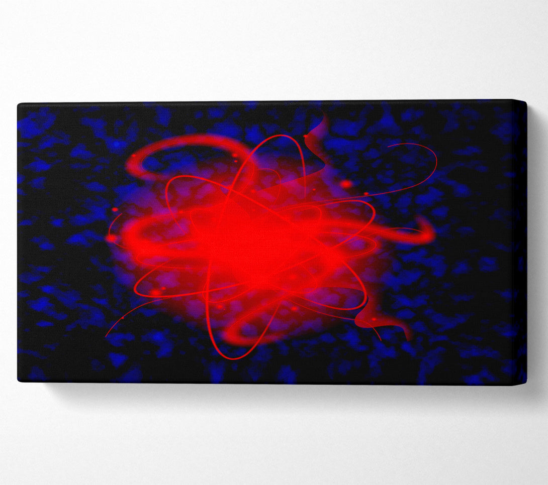  A Canvas Print of Heart Of The Matter Red Canvas Wall Art