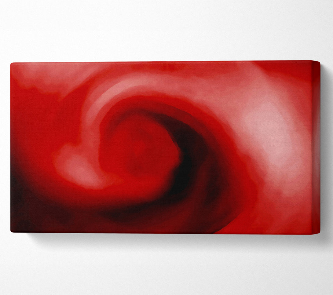 A Canvas Print of Hurricane Red Canvas Wall Art